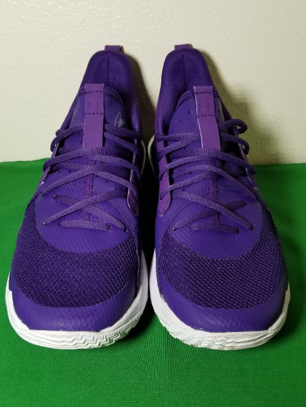 Under‎ Armour Curry 7 Men Size 9 Team Purple White Dub Nation 3023838-501